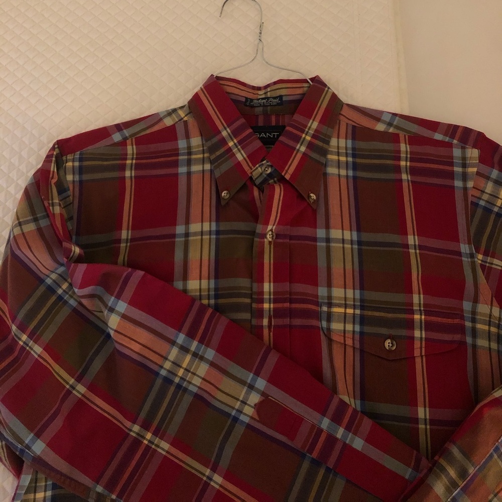 Gant Plaid Button Down - image 1